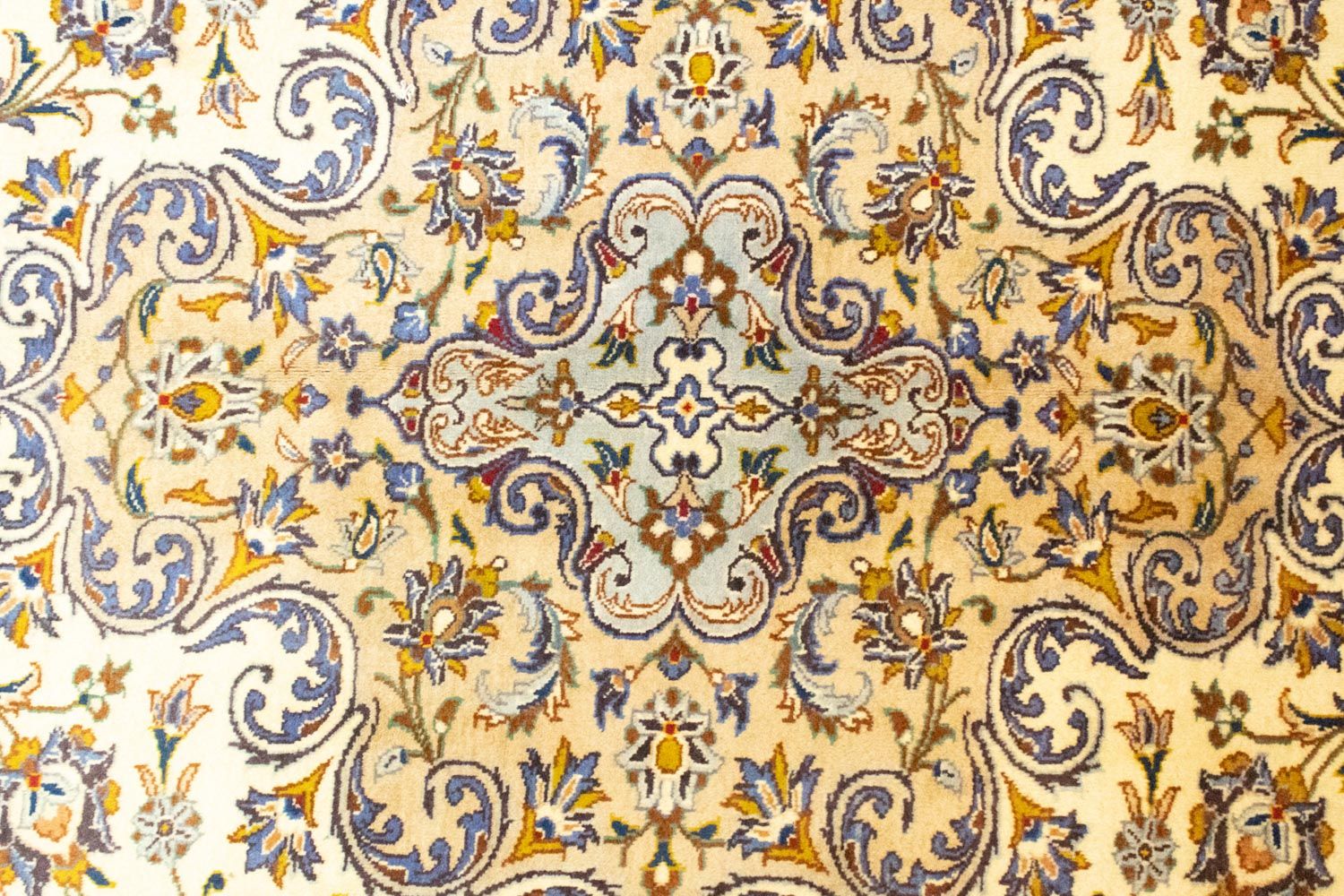 Alfombra persa - Keshan - 396 x 293 cm - beige