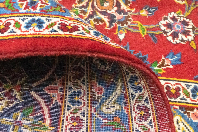 Alfombra persa - Keshan - 391 x 294 cm - rojo