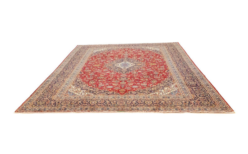 Alfombra persa - Keshan - 391 x 294 cm - rojo