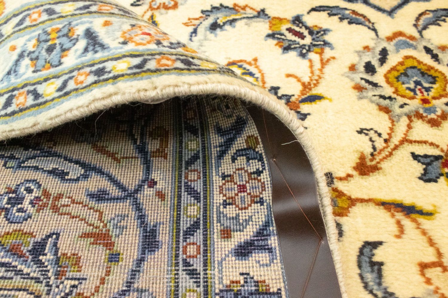 Alfombra persa - Keshan - 347 x 250 cm - beige