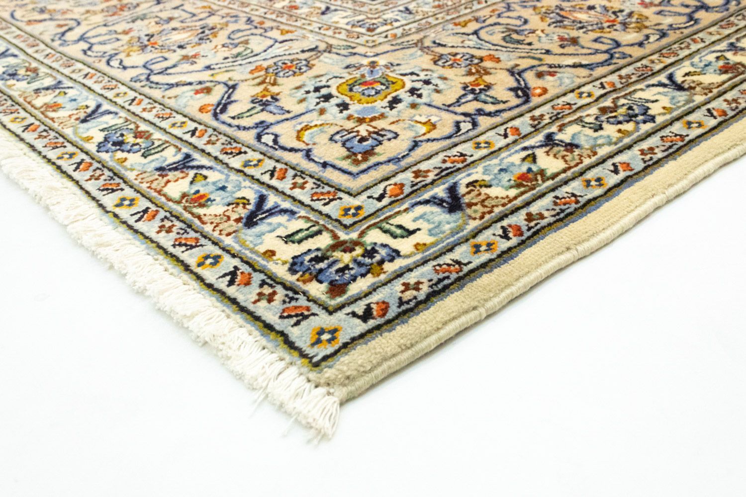 Alfombra persa - Keshan - 388 x 288 cm - beige
