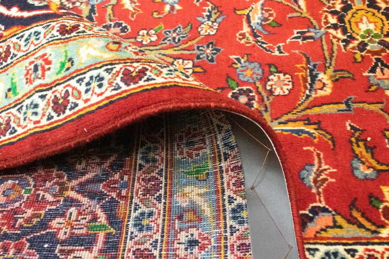Alfombra persa - Keshan - 398 x 298 cm - rojo