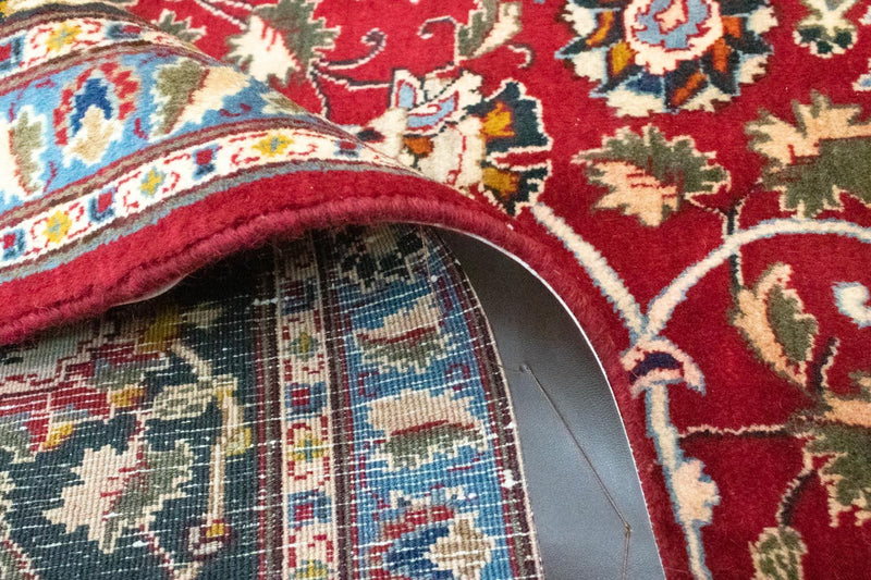 Alfombra persa - Keshan - 345 x 249 cm - rojo