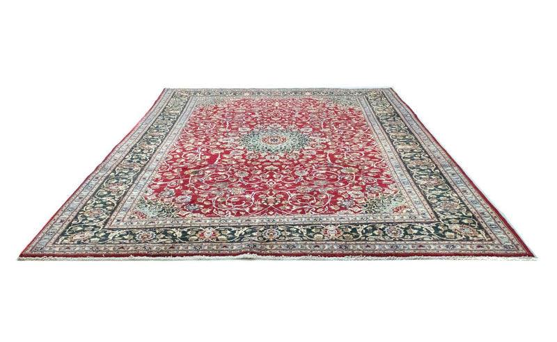 Alfombra persa - Keshan - 345 x 249 cm - rojo