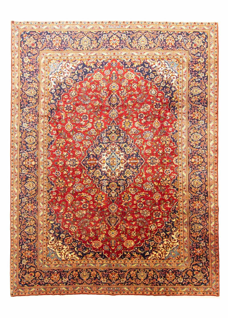 Alfombra persa - Keshan - 402 x 297 cm - rojo