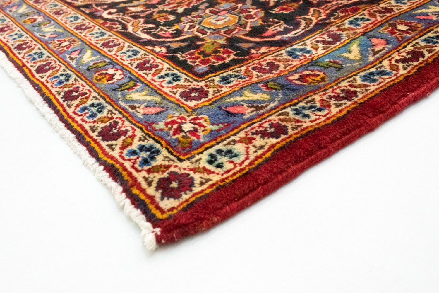 Alfombra persa - Keshan - 415 x 298 cm - rojo