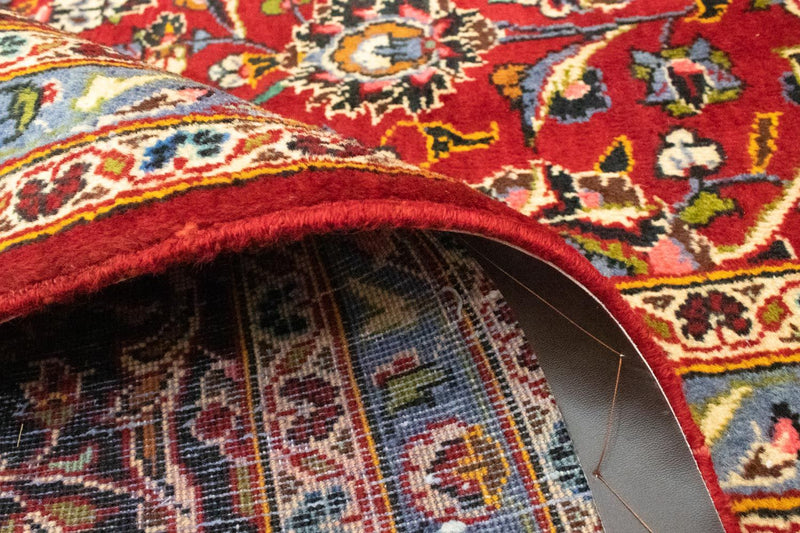 Alfombra persa - Keshan - 415 x 298 cm - rojo