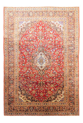 Alfombra persa - Keshan - 420 x 291 cm - rojo