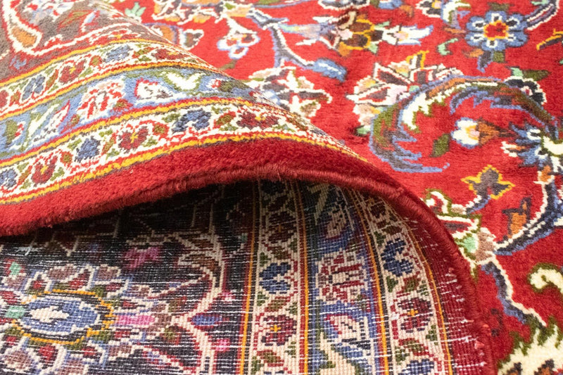 Alfombra persa - Keshan - 420 x 291 cm - rojo