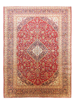 Alfombra persa - Keshan - 412 x 300 cm - rojo