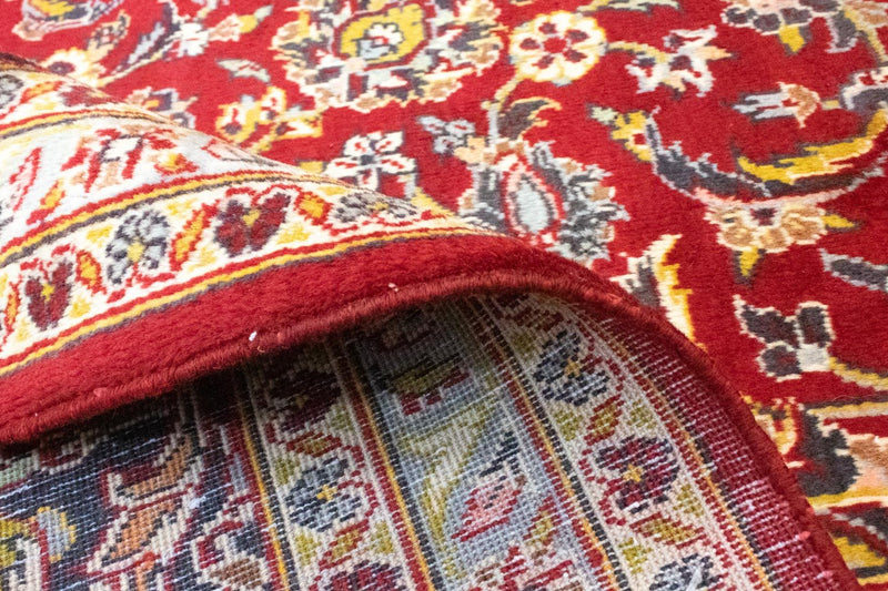 Alfombra persa - Keshan - 412 x 300 cm - rojo