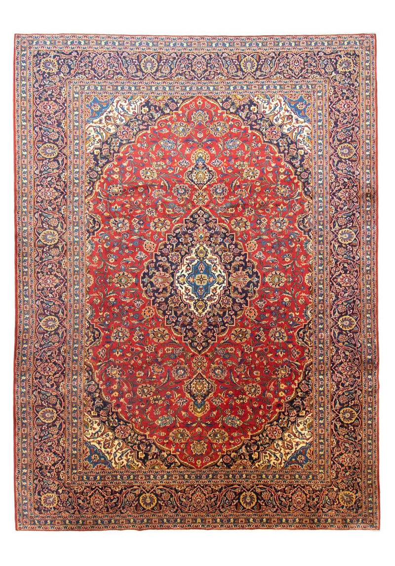 Alfombra persa - Keshan - 417 x 304 cm - óxido