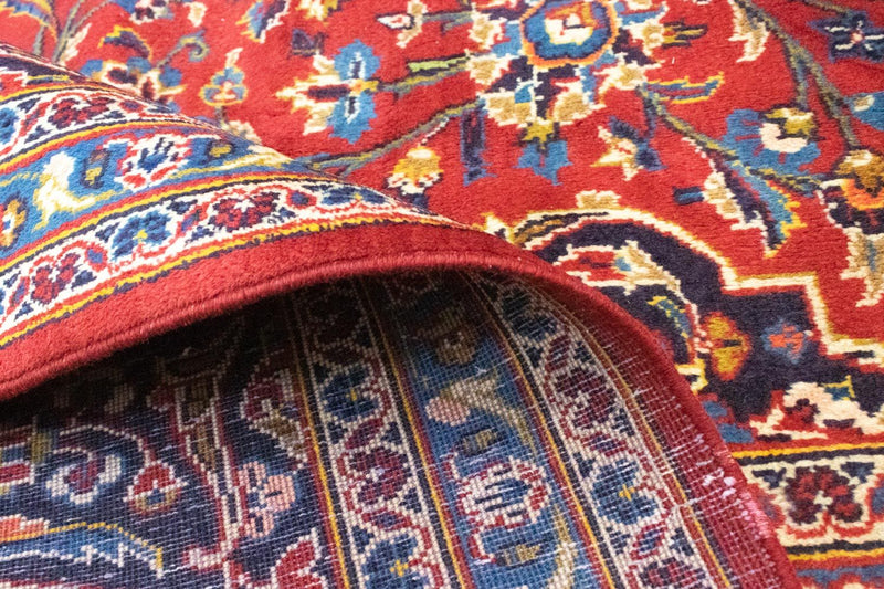 Alfombra persa - Keshan - 417 x 304 cm - óxido