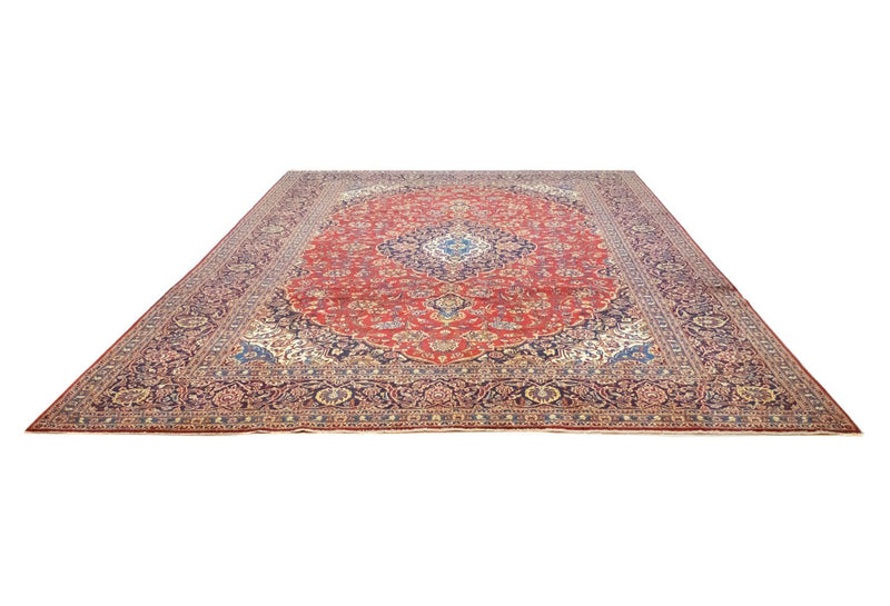 Alfombra persa - Keshan - 417 x 304 cm - óxido