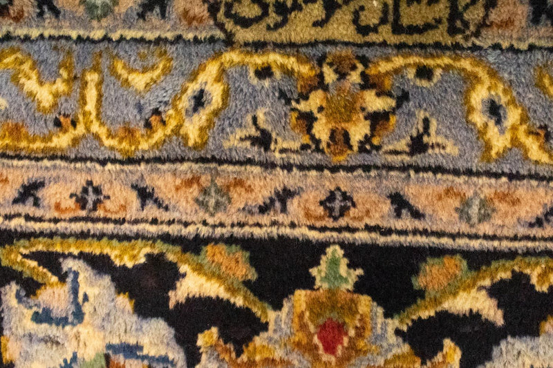 Alfombra persa - Keshan - 410 x 311 cm - azul