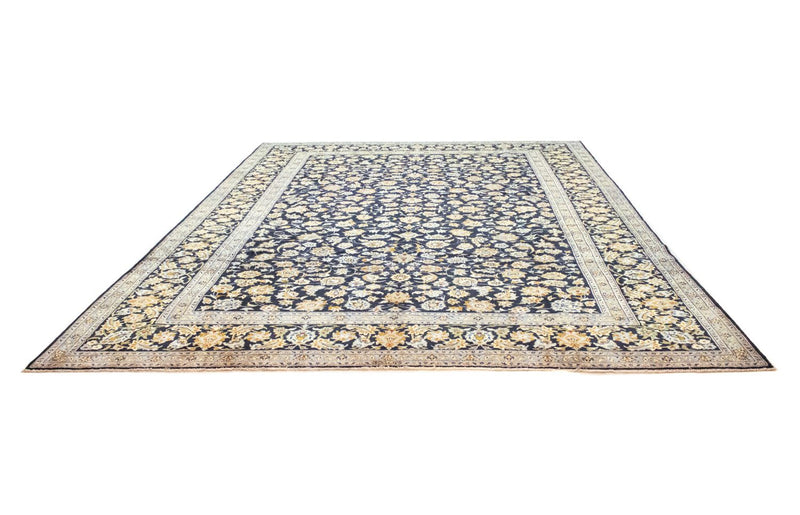 Alfombra persa - Keshan - 410 x 311 cm - azul