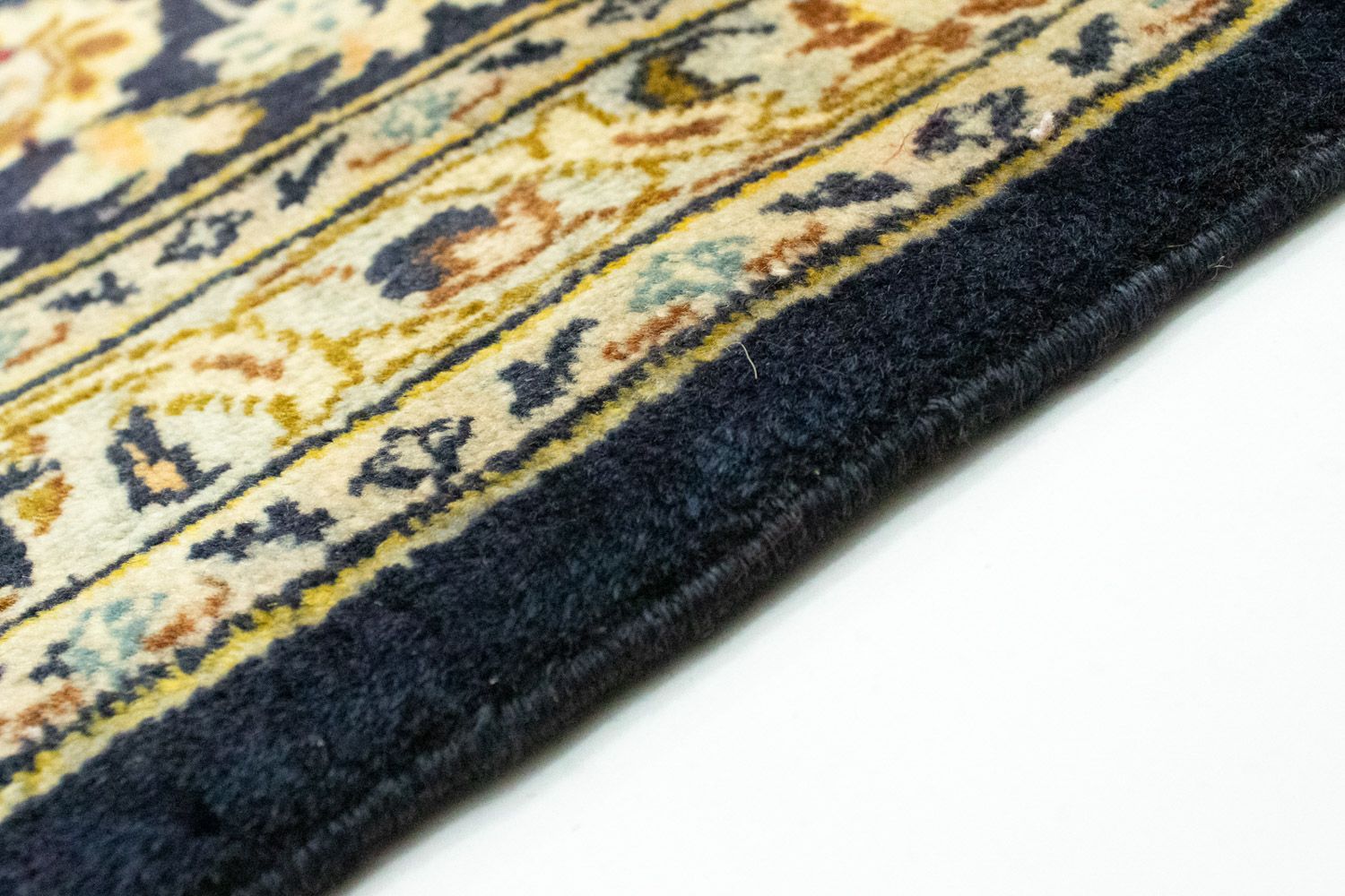 Alfombra persa - Keshan - 423 x 298 cm - azul