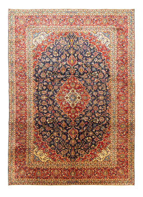 Alfombra persa - Keshan - 405 x 294 cm - azul
