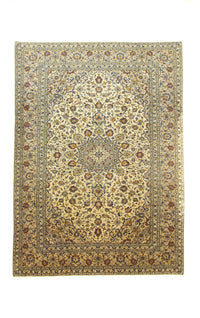 Alfombra persa - Keshan - 333 x 245 cm - beige