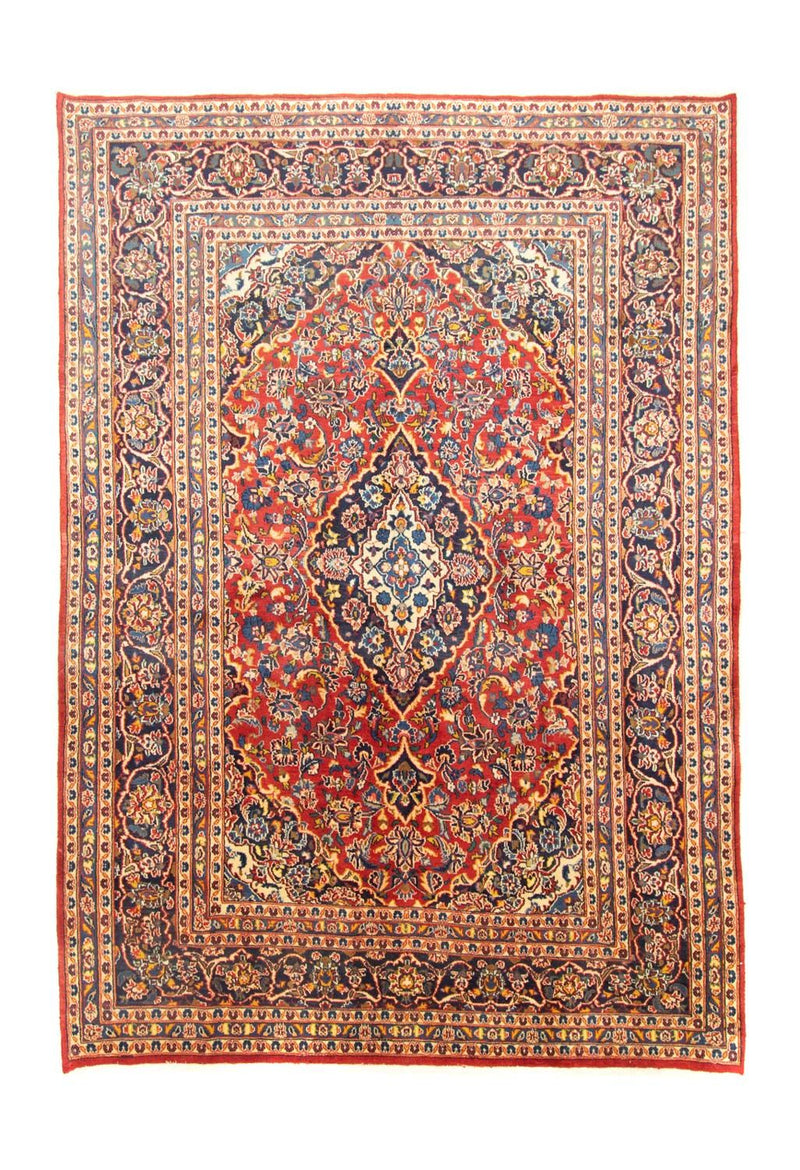 Alfombra persa - Keshan - 284 x 198 cm - naranja