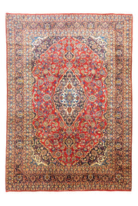 Alfombra persa - Keshan - 335 x 240 cm - rojo