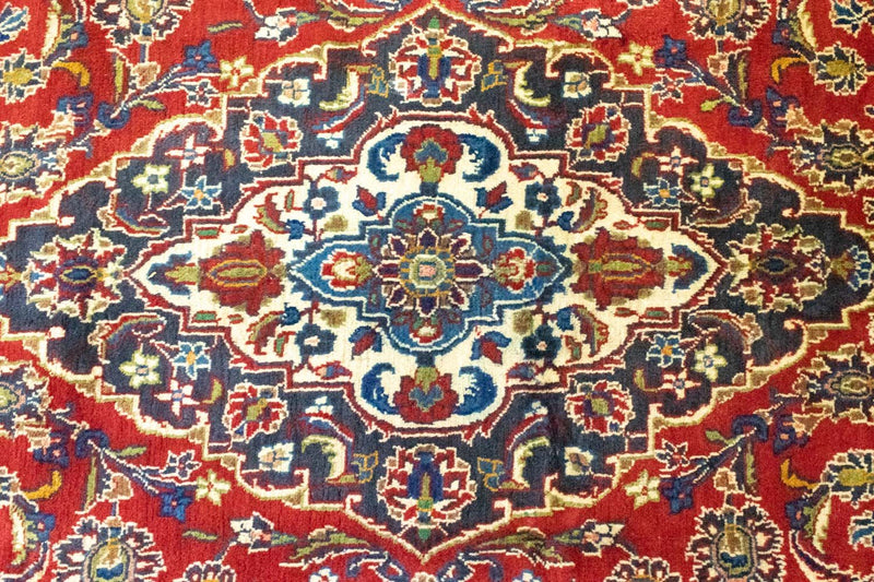 Alfombra persa - Keshan - 335 x 240 cm - rojo