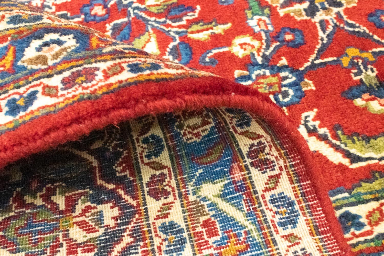Alfombra persa - Keshan - 335 x 240 cm - rojo