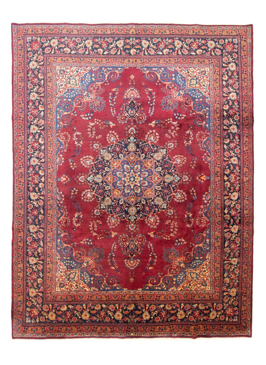 Alfombra persa - Clásica - 389 x 300 cm - rojo