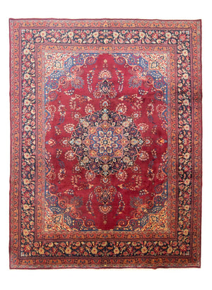 Alfombra persa - Clásica - 389 x 300 cm - rojo