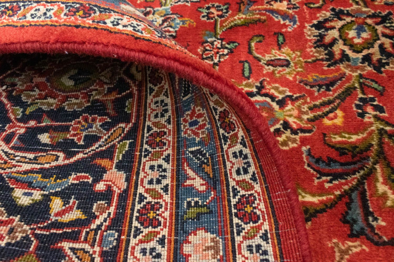 Alfombra persa - Keshan - 337 x 246 cm - naranja
