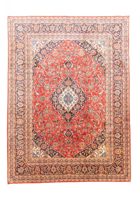 Alfombra persa - Keshan - 333 x 240 cm - rojo