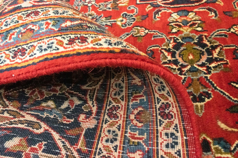 Alfombra persa - Keshan - 333 x 240 cm - rojo