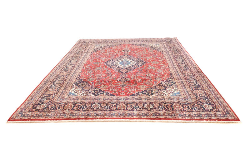Alfombra persa - Keshan - 333 x 240 cm - rojo