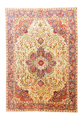 Alfombra persa - Clásica - 296 x 194 cm - beige