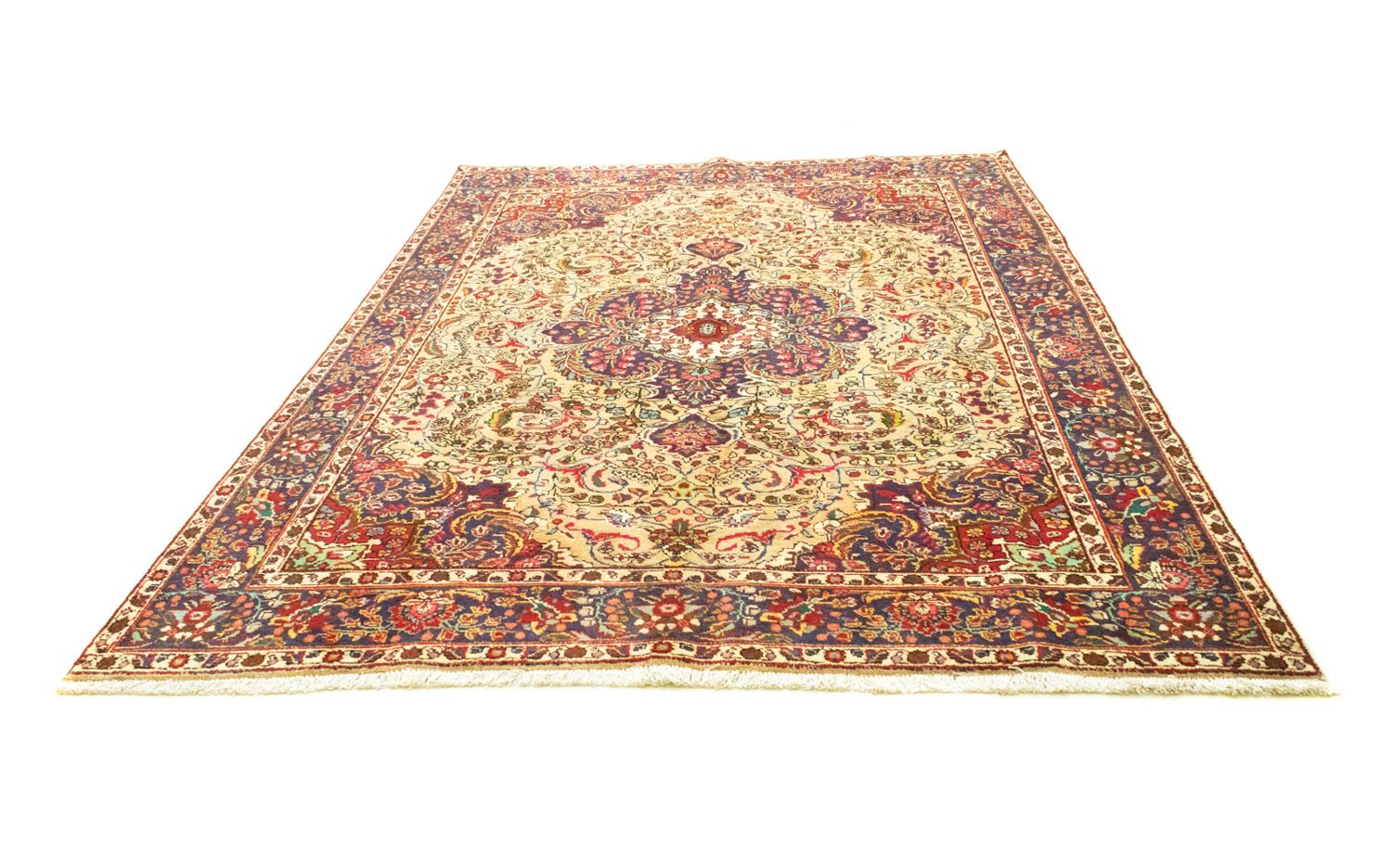 Alfombra persa - Clásica - 296 x 194 cm - beige