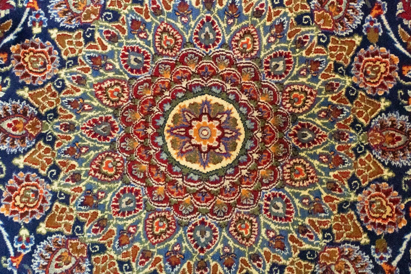 Alfombra persa - Clásica - 395 x 295 cm - azul