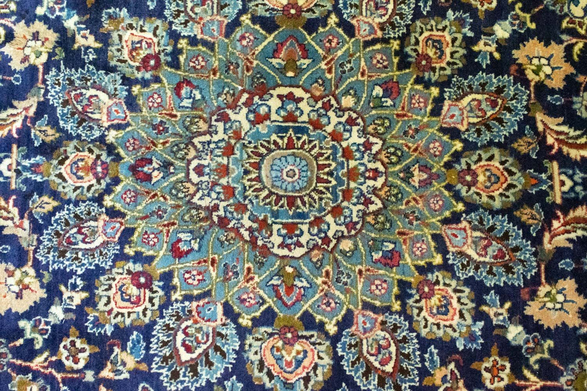 Alfombra persa - Clásica - 411 x 298 cm - azul