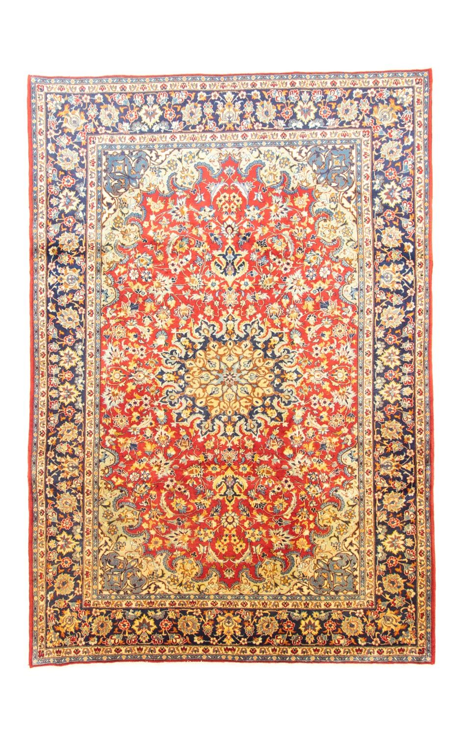 Alfombra persa - Clásica - 357 x 241 cm - rojo