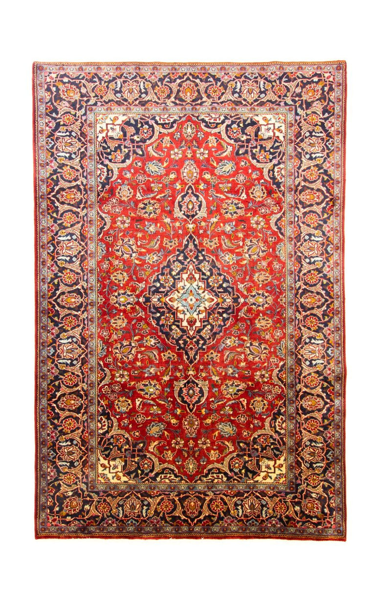 Alfombra persa - Clásica - 305 x 199 cm - rojo