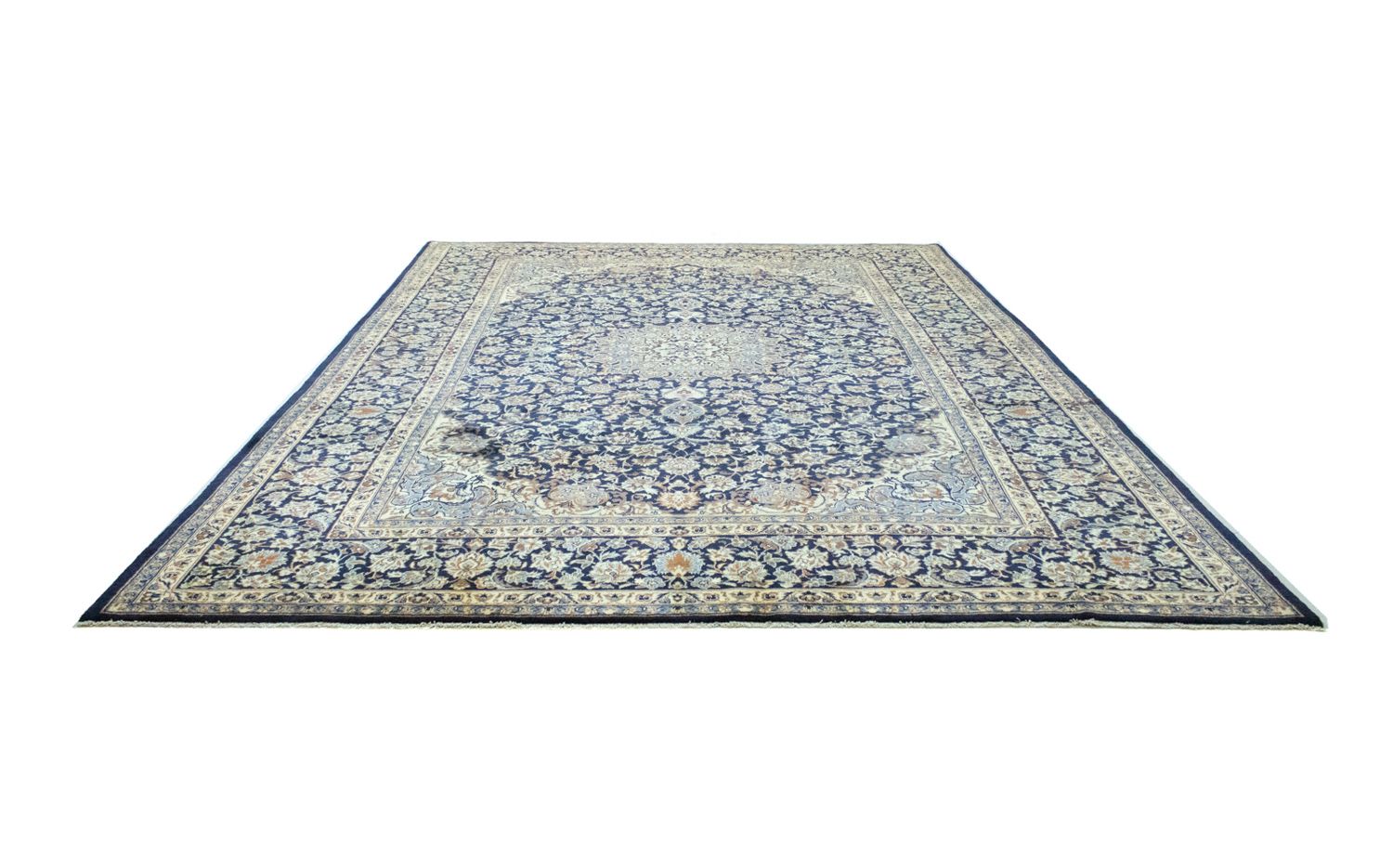 Alfombra persa - Clásica - 414 x 295 cm - azul