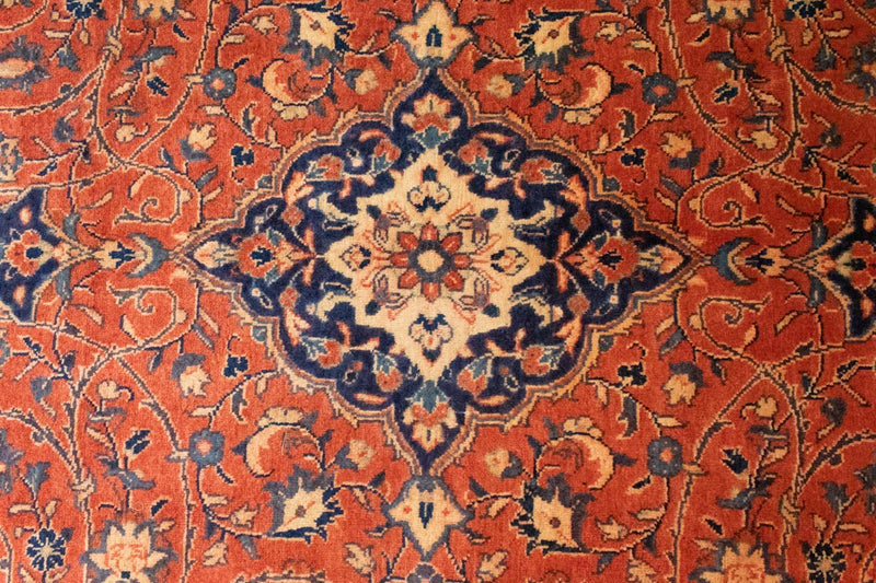 Alfombra persa - Clásica - 326 x 217 cm - naranja