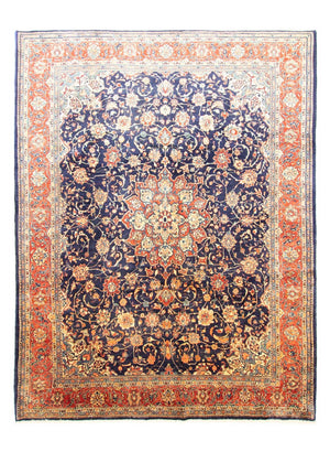 Alfombra persa - Clásica - 370 x 277 cm - azul