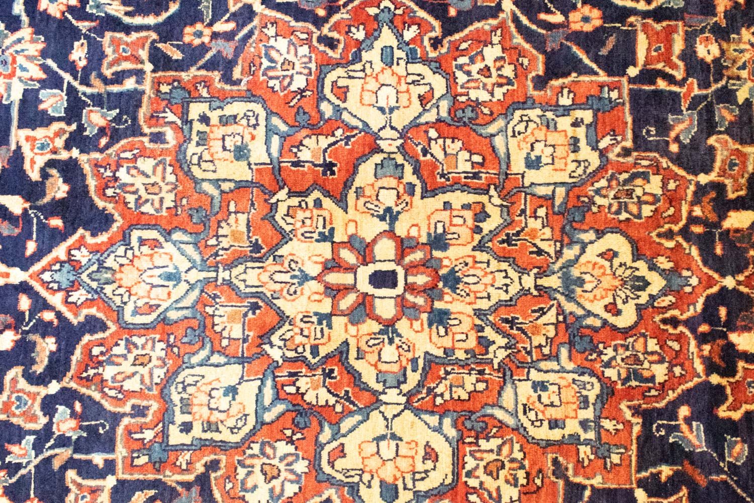Alfombra persa - Clásica - 370 x 277 cm - azul
