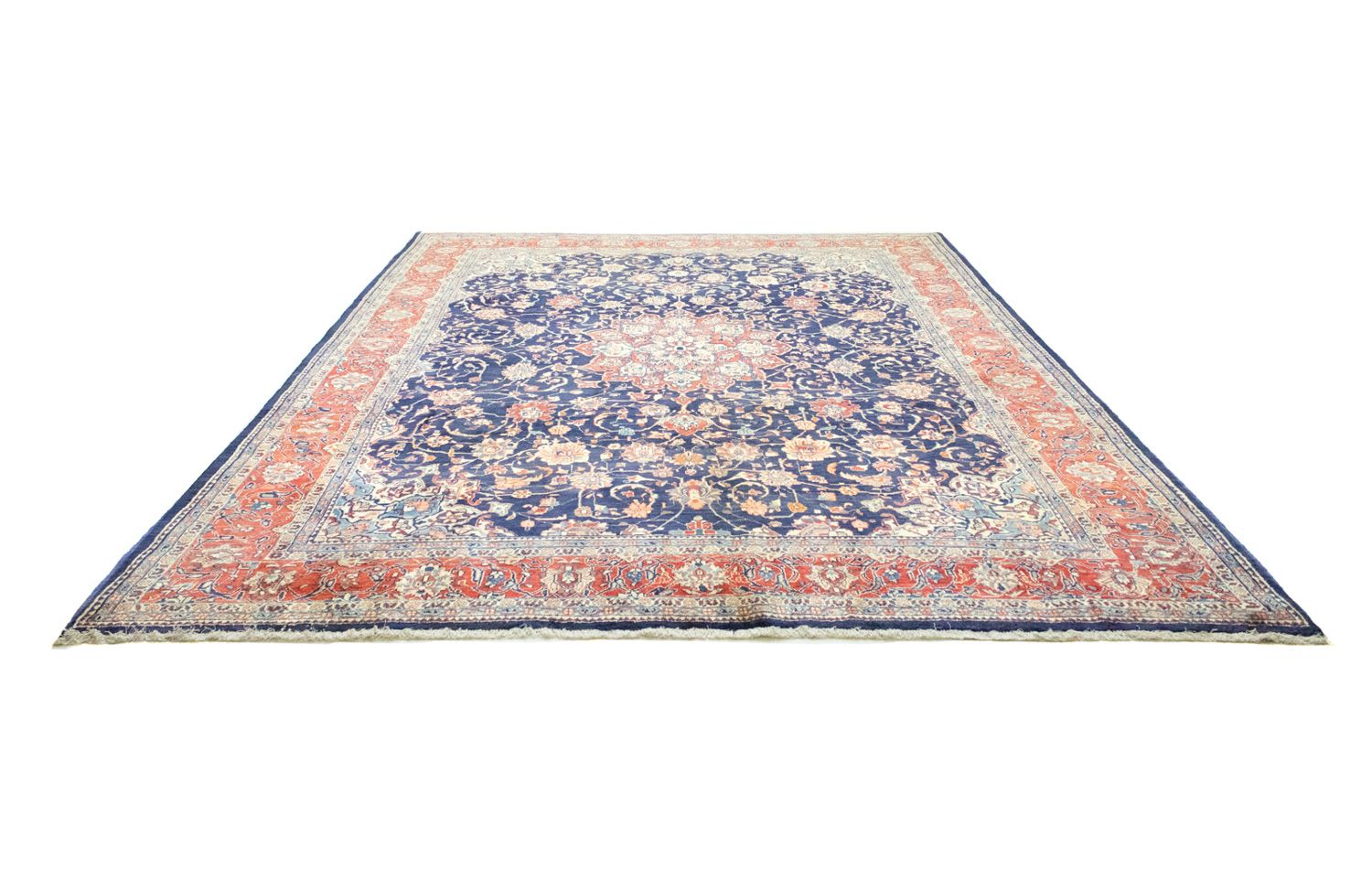 Alfombra persa - Clásica - 370 x 277 cm - azul