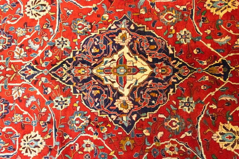 Alfombra persa - Clásica - 303 x 216 cm - rojo