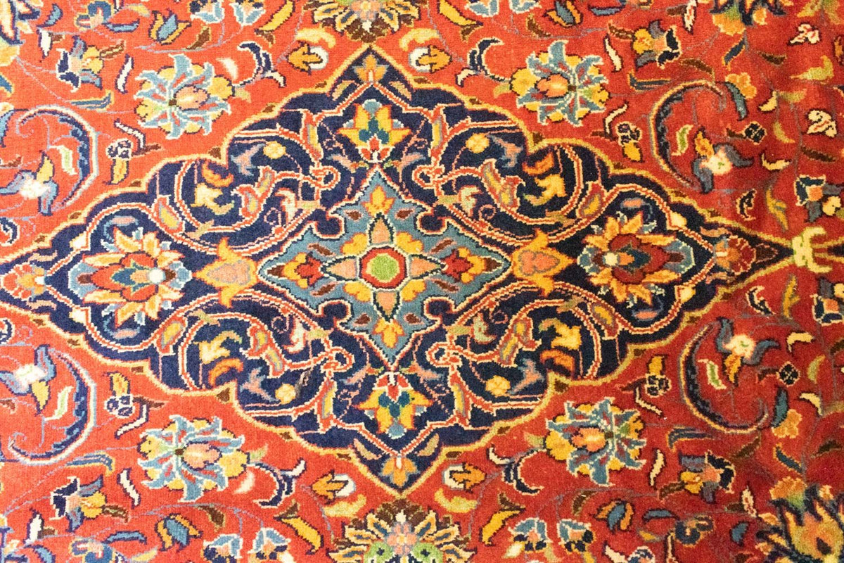 Alfombra persa - Clásica - 348 x 204 cm - naranja