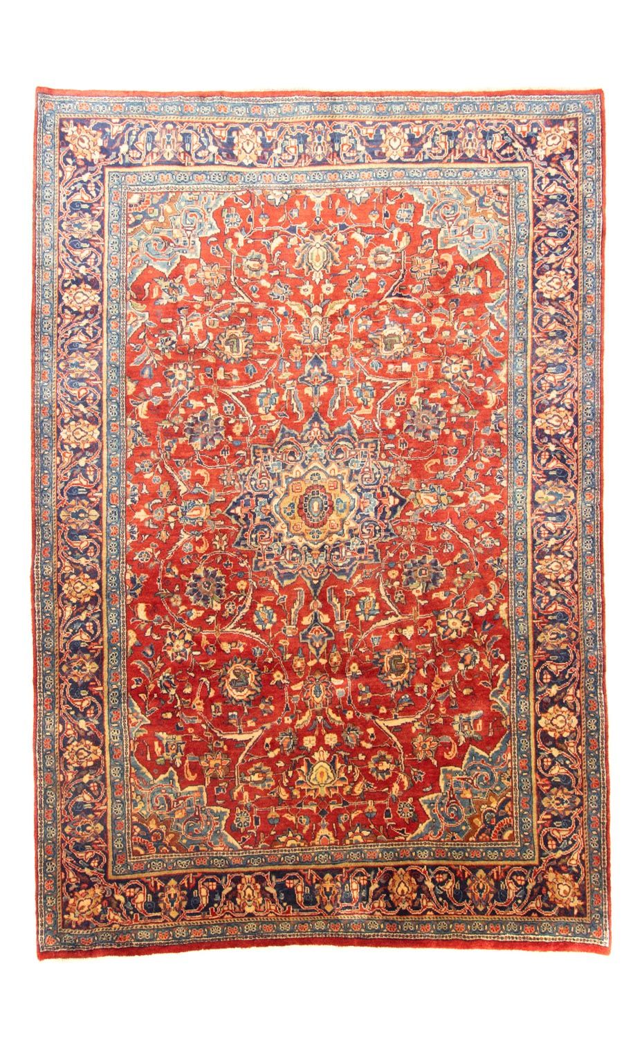 Alfombra persa - Nómada - 333 x 220 cm - rojo