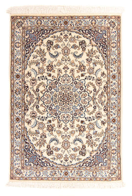 Alfombra Persa - Nain - Real - 153 x 99 cm - beige