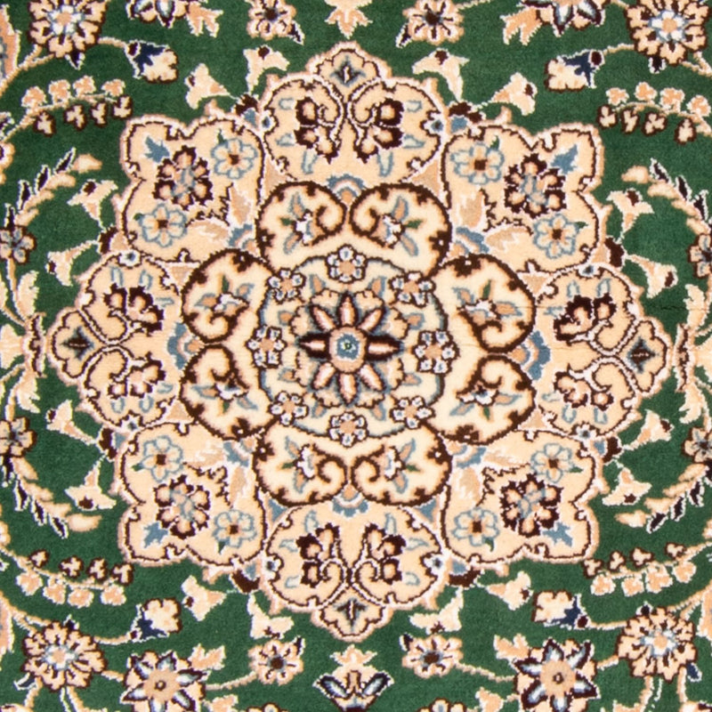 Alfombra Persa - Nain - Real - 147 x 98 cm - verde
