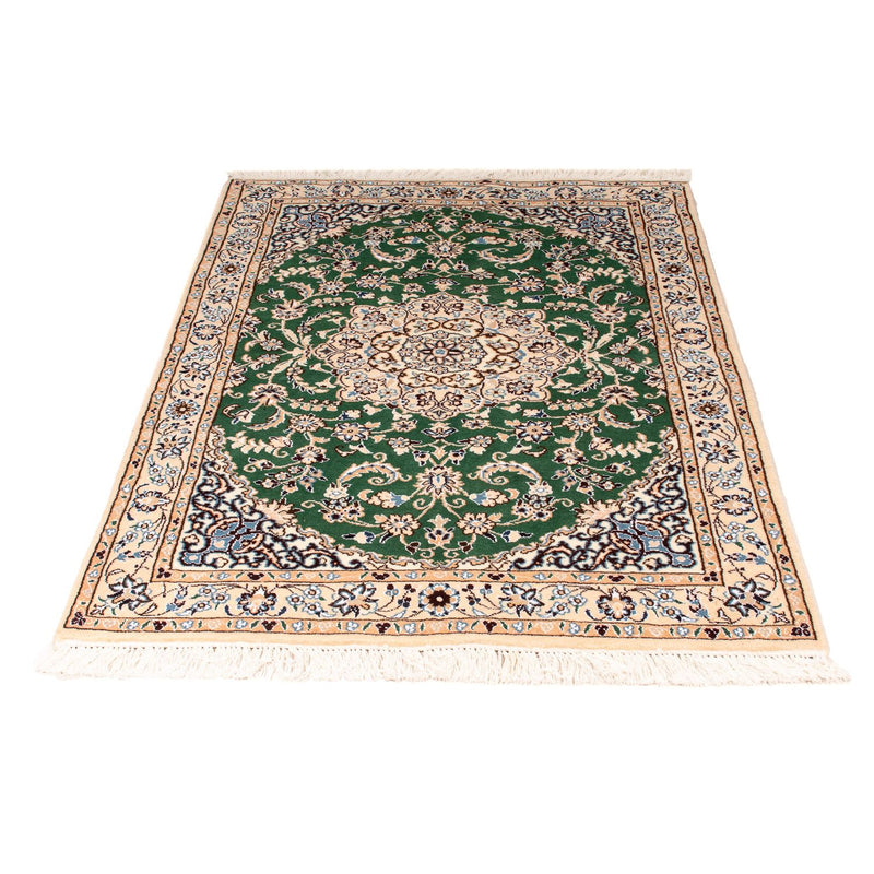 Alfombra Persa - Nain - Real - 147 x 98 cm - verde